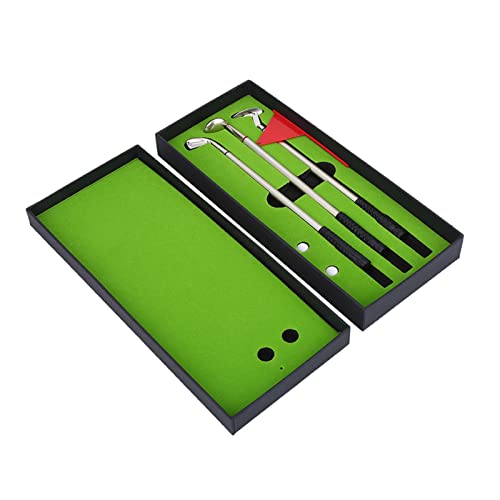 Cocoarm Golfschläger Pen Set 3PCS Mini Golfballpoint Stifte mit 2 Golfbällen 1 Flagge Geschenkbox für Golfbegeisterte Fans Freunde Cocoarm Golfschläger Pen Set 3PCS Mini Golfballpoint Stifte mit 2 Golfbällen 1 Flagge Geschenkbox für Golfbegeisterte Fans Freunde von Cocoarm