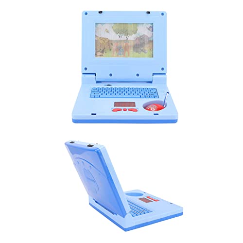 Cocoarm Kinderspielzeug mit Lautsprechern und Aufklebern für Musikalische Erleuchtung, Plastik, 1 Packung (Blaue, Nicht einziehbare Maus) von Cocoarm