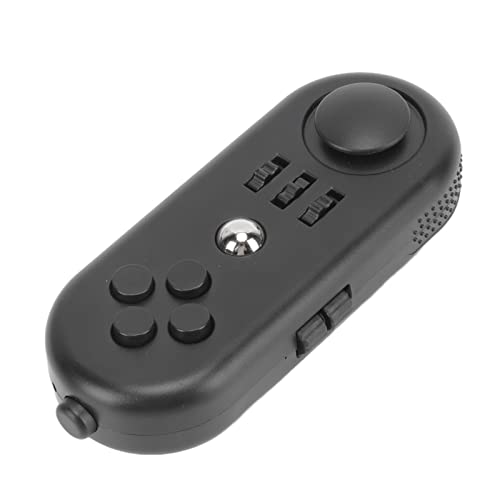 Cocoarm Plastik 4.1x1.7in Entspannen Sie Spielzeug, Reduzieren Sie Stress Entspannen Sie Stimmung Tragbare Angst Sensorisches EDC -Spielzeug, Sensorische Zappel -Controller -Pad für (3 Ganz Schwarz) von Cocoarm
