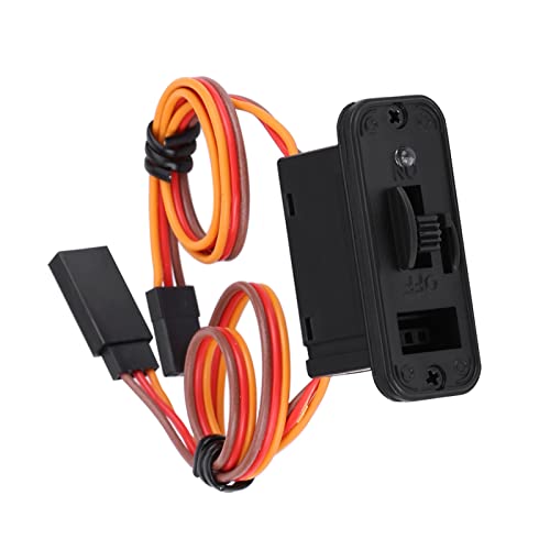 Cocoarm RC Switch RC Power Switch Heavy Duty 12A 6-12 V mit LED-Display für Servo Esc Winch Stoßfänger Licht von Cocoarm