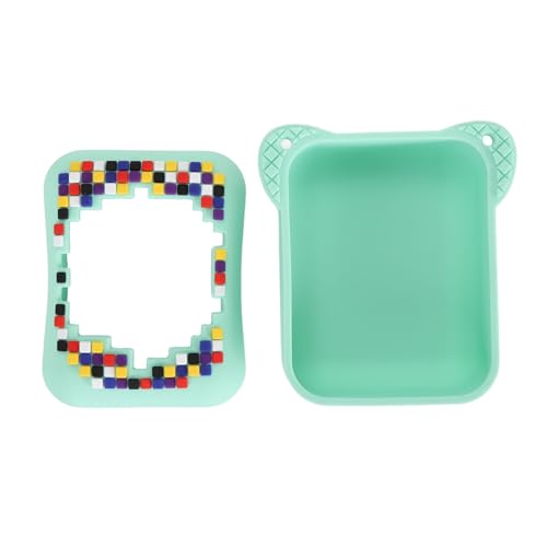 Cocoarm Stoßdämpfung, Kratzerschutz, Tragbares Design, Tragbares Design, Modisches Aussehen, Bitzee Interaction Toy Digital Pet Silicon Cover-Hülle mit Lanyard für One-The-Go (Green) von Cocoarm