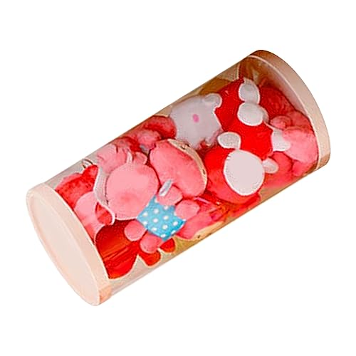 Cocoarm Toy Box Doll Storage Bucket Transparent Rottable PVC 26 cm für Gefüllte Tiere, Organisator mit Großer Kapazität mit Staubdichtem Deckel (50 cm / 19,7 Zoll) von Cocoarm