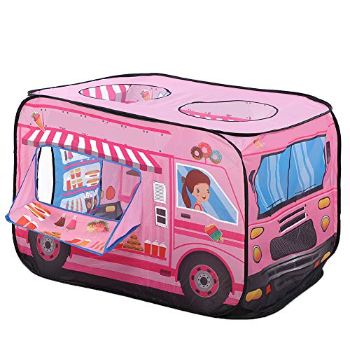 Cocoarm Zelt Umweltfreundlich Faltbare Eiswagen Game House Tragbares Feuerwehrwagen Zelt für (Eiswagen) von Cocoarm