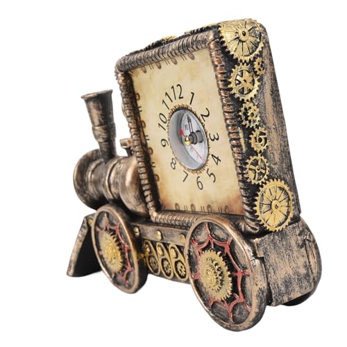 Cocoarm Zug Uhrenmodell Lokomotive Uhrenmodellmodell Modell Vintage Zug Kopfuhr Retro - Akzent mit Intrizierter Design Funktionaler Eleganz für das Heimstudienbüro Cocoarm Zug Uhrenmodell Lokomotive Uhrenmodellmodell Modell Vintage Zug Kopfuhr Retro - Akzent mit Intrizierter Design Funktionaler Eleganz für das Heimstudienbüro von Cocoarm