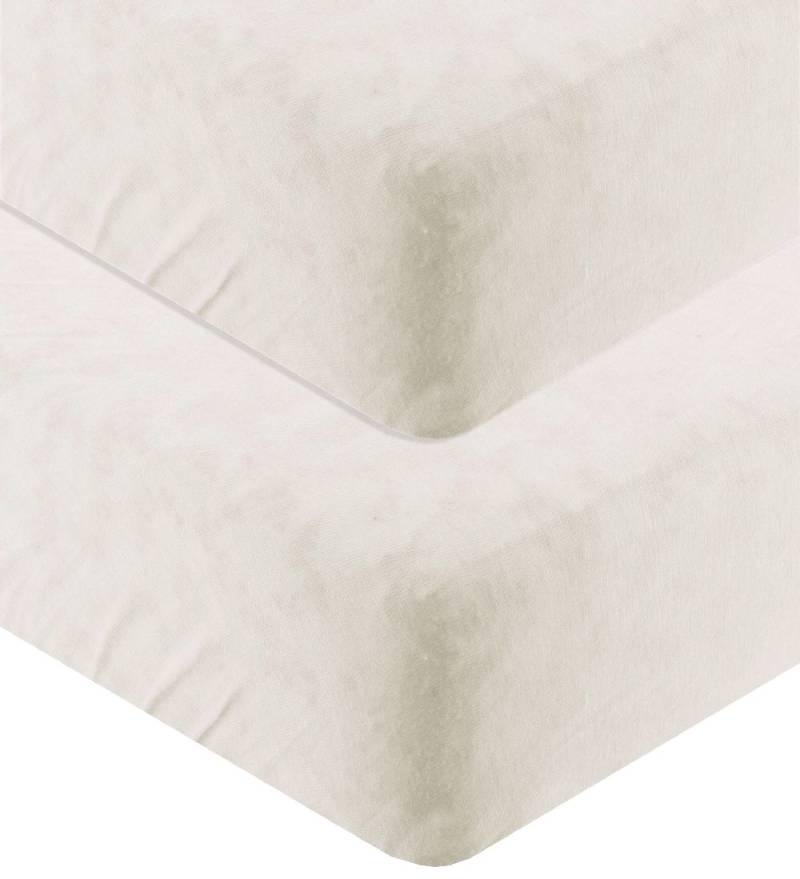 Cocoon Company Laken - 2er-Pack - Babybett - 60x120 - Elfenbein - Cocoon Company - One Size - Bettlaken Cocoon Company Laken - 2er-Pack - Babybett - 60x120 - Elfenbein - Cocoon Company - One Size - Bettlaken von Cocoon Company