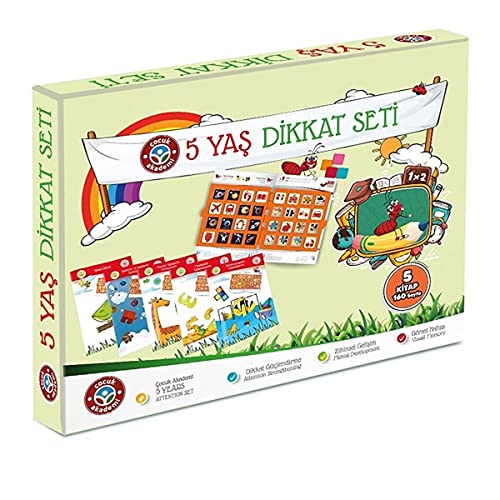 Kinder AKADEM 5 Jahre Achtung Set von Çocuk Akademi