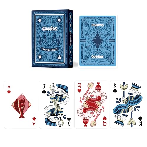 Coddies Fisch Spielkarten | FINtastic Cards Fisch Design | Geschenkidee | Spiele, Go Fish, Poker, Black Jack Coddies Fisch Spielkarten | FINtastic Cards Fisch Design | Geschenkidee | Spiele, Go Fish, Poker, Black Jack von Coddies