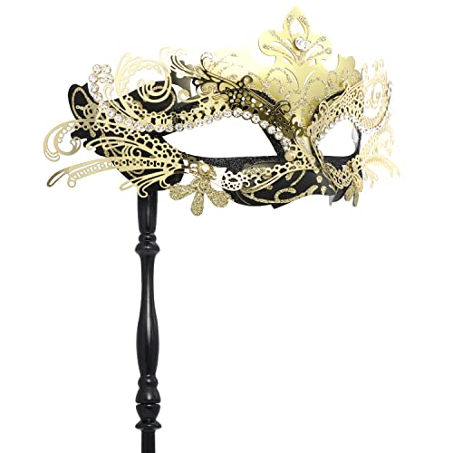 Coddsmz Venezianische Maske Damen Masquerade Ball Mask Halloween Kostüm Maske Karneval Maske für Damen Cosplay Party Kostüm Maske von Coddsmz