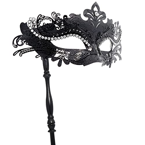 Coddsmz Venezianische Maske Damen Masquerade Ball Mask Halloween Kostüm Maske Karneval Maske für Damen Cosplay Party Kostüm Maske von Coddsmz