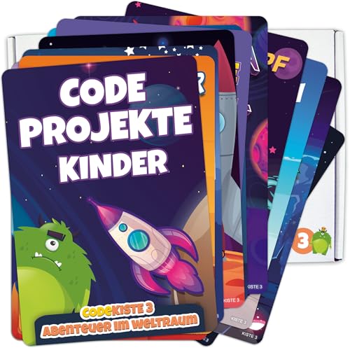 CodeKiste 3 - Programmieren Für Kinder - Abenteuer im Weltraum - Programmiergrundlagen: Operatoren (Kiste 3 von 12) von CodeKiste