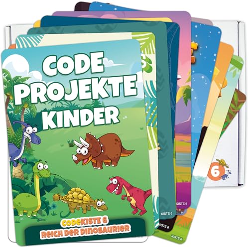 CodeKiste 6 - Programmieren Für Kinder - Reich der Dinosaurier - Programmiergrundlagen: Arrays (Kiste 6 von 12) Nr. 6 von CodeKiste