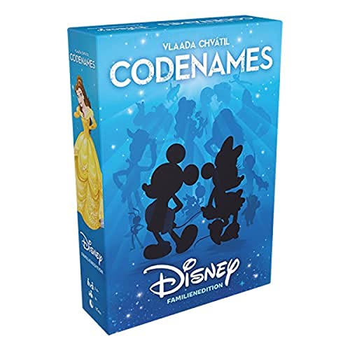Asmodee | Czech Games Edition | Codenames Disney Familienedition | Familienspiel | Ratespiel | 2-8 Spieler | Ab 8+ Jahren | 15+ Minuten | Deutsch von Asmodee