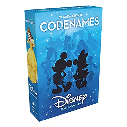 Czech Games Edition Codenames Disney Familienedition, Kartenspiel, Ratespiel, Deutsch, CGED0049, Mehrfarbig, Bunt von Asmodee