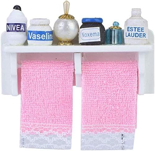 Codulu 1:12 Puppenhaus Badezimmer Wandrahmen Miniaturhaus Möbel Zubehör Puppenhaus Duschraum Dekoration Zubehör Codulu 1:12 Puppenhaus Badezimmer Wandrahmen Miniaturhaus Möbel Zubehör Puppenhaus Duschraum Dekoration Zubehör von Codulu
