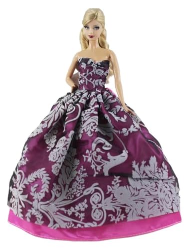Codulu Puppenkleid für 11,5 Zoll America Doll 30 cm Mädchenpuppe-Spitzenabendkleid Prinzessinnenkleid Partykostüme für 1/6 BJD Puppe Kinderspielzeug-1 Stück-#H Codulu Puppenkleid für 11,5 Zoll America Doll 30 cm Mädchenpuppe-Spitzenabendkleid Prinzessinnenkleid Partykostüme für 1/6 BJD Puppe Kinderspielzeug-1 Stück-#H von Codulu