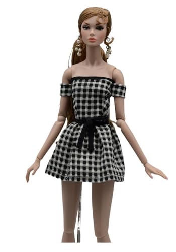 Codulu Puppenkleid für 11,5 Zoll America Doll 30 cm Mädchenpuppe-Spitzenkleid Freizeitkleid-Outfits für 1/6 BJD Puppe Kinderspielzeug-1 Stück-#F Codulu Puppenkleid für 11,5 Zoll America Doll 30 cm Mädchenpuppe-Spitzenkleid Freizeitkleid-Outfits für 1/6 BJD Puppe Kinderspielzeug-1 Stück-#F von Codulu