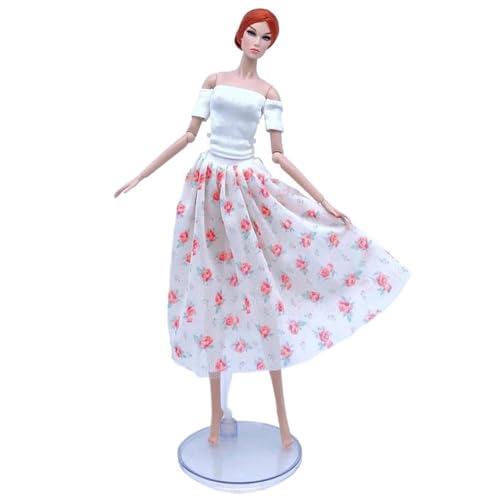 Codulu Puppenkleid für 11,5 Zoll America Doll 30 cm Mädchenpuppe-Vintage Blumenkleid Kostüm Outfits für 1/6 BJD Puppe Kinderspielzeug-1 Stück-#D Codulu Puppenkleid für 11,5 Zoll America Doll 30 cm Mädchenpuppe-Vintage Blumenkleid Kostüm Outfits für 1/6 BJD Puppe Kinderspielzeug-1 Stück-#D von Codulu
