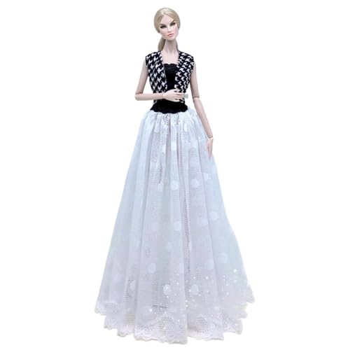Codulu Puppenkleid für 29,2 cm große Amerika-Puppe, 30 cm, Mädchen, Puppe, Blumen, Abendkleid, Prinzessinnenkleid, Kostüme, Outfits für 1/6 BJD-Puppe, Kinderspielzeug, 1 Stück, #D Codulu Puppenkleid für 29,2 cm große Amerika-Puppe, 30 cm, Mädchen, Puppe, Blumen, Abendkleid, Prinzessinnenkleid, Kostüme, Outfits für 1/6 BJD-Puppe, Kinderspielzeug, 1 Stück, #D von Codulu