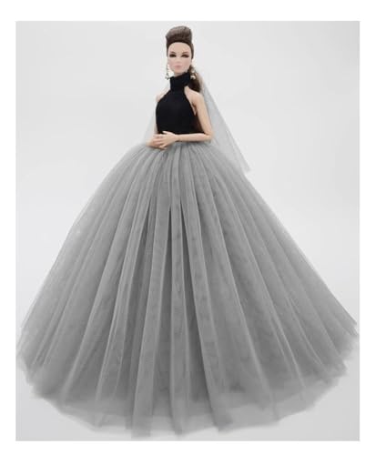 Codulu Puppenkleid für 29,2 cm große Amerika-Puppe, 30 cm, Mädchen, Puppe, Hochzeitskleid mit Schleier, Prinzessinnenrock, Abendkleid, Outfits für 1/6 BJD-Puppe, Kinderspielzeug, 1 Stück, #H Codulu Puppenkleid für 29,2 cm große Amerika-Puppe, 30 cm, Mädchen, Puppe, Hochzeitskleid mit Schleier, Prinzessinnenrock, Abendkleid, Outfits für 1/6 BJD-Puppe, Kinderspielzeug, 1 Stück, #H von Codulu