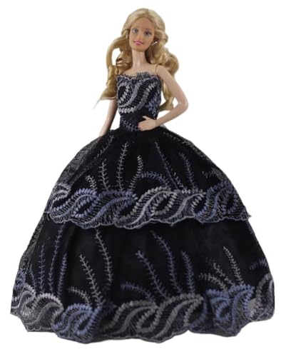 Codulu Puppenkleid für 29,2 cm große Amerika-Puppe, 30 cm, Mädchen, Puppe, Spitze, Abendkleid, Prinzessinnenkleid, Party-Kostüme für 1/6 BJD-Puppe, Kinderspielzeug, 1 Stück - #C Codulu Puppenkleid für 29,2 cm große Amerika-Puppe, 30 cm, Mädchen, Puppe, Spitze, Abendkleid, Prinzessinnenkleid, Party-Kostüme für 1/6 BJD-Puppe, Kinderspielzeug, 1 Stück - #C von Codulu