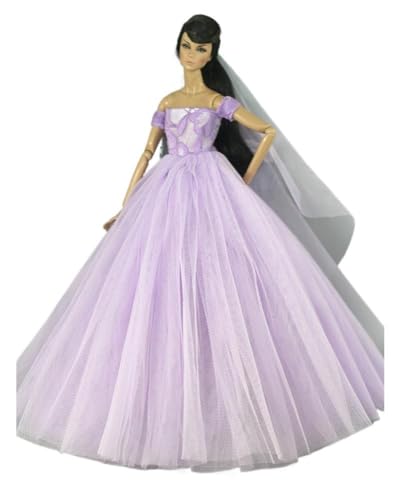 Codulu Puppenkleid für 29,2 cm große Amerika-Puppe, 30 cm, Mädchen, Puppe, Spitze, Hochzeitskleid mit Schleier-Outfits für 1/6 BJD-Puppe, Kinderspielzeug, 1 Stück, #E Codulu Puppenkleid für 29,2 cm große Amerika-Puppe, 30 cm, Mädchen, Puppe, Spitze, Hochzeitskleid mit Schleier-Outfits für 1/6 BJD-Puppe, Kinderspielzeug, 1 Stück, #E von Codulu