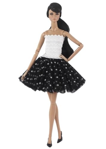 Codulu Puppenkleid für 29,2 cm große Amerika-Puppe, 30 cm, Mädchen, Puppe, kurzes Kleid, Freizeitkleid, Outfits für 1/6 BJD-Puppe, Kinderspielzeug, 1 Stück, #D Codulu Puppenkleid für 29,2 cm große Amerika-Puppe, 30 cm, Mädchen, Puppe, kurzes Kleid, Freizeitkleid, Outfits für 1/6 BJD-Puppe, Kinderspielzeug, 1 Stück, #D von Codulu