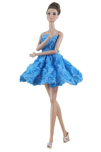 Codulu Puppenkleid für 29,2 cm große Amerika-Puppe, 30 cm, Mädchen, Puppe, kurzes Kleid, Freizeitkleid, Outfits für 1/6 BJD-Puppe, Kinderspielzeug, 1 Stück, #G Codulu Puppenkleid für 29,2 cm große Amerika-Puppe, 30 cm, Mädchen, Puppe, kurzes Kleid, Freizeitkleid, Outfits für 1/6 BJD-Puppe, Kinderspielzeug, 1 Stück, #G von Codulu