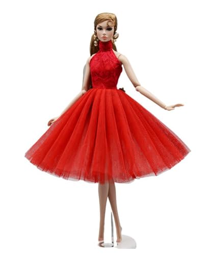 Codulu Puppenkleid für 29,2 cm große Amerika-Puppe, 30 cm, Mädchen, Puppenkleid, Ballettkleid, Outfits für 1/6 BJD-Puppe, Kinderspielzeug, 1 Stück, #J von Codulu