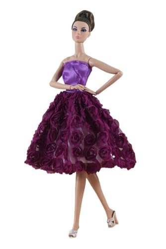 Codulu Puppenkleid für 29,2 cm große Amerika-Puppe, 30 cm, Mädchen, Puppenkleid, Freizeitkleid, Outfits für 1/6 BJD-Puppe, Kinderspielzeug, 1 Stück, #G Codulu Puppenkleid für 29,2 cm große Amerika-Puppe, 30 cm, Mädchen, Puppenkleid, Freizeitkleid, Outfits für 1/6 BJD-Puppe, Kinderspielzeug, 1 Stück, #G von Codulu