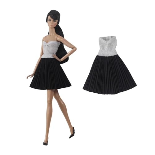 Codulu Puppenkleid für 29,2 cm große Amerika-Puppe, 30 cm, Mädchen, Puppenkleid, Freizeitkleid, Outfits für 1/6 BJD-Puppe, Kinderspielzeug, 1 Stück - #B Codulu Puppenkleid für 29,2 cm große Amerika-Puppe, 30 cm, Mädchen, Puppenkleid, Freizeitkleid, Outfits für 1/6 BJD-Puppe, Kinderspielzeug, 1 Stück - #B von Codulu