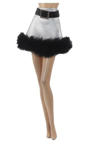 Codulu Puppenkleid für 29,2 cm große Amerika-Puppe, 30 cm, Plüsch-Lederröcke, Jeansröcke, Outfits für 1/6 BJD-Puppe, Kinderspielzeug, 1 Stück - #C Codulu Puppenkleid für 29,2 cm große Amerika-Puppe, 30 cm, Plüsch-Lederröcke, Jeansröcke, Outfits für 1/6 BJD-Puppe, Kinderspielzeug, 1 Stück - #C von Codulu