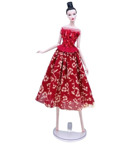Codulu Puppenkleid für 29,2 cm große Amerika-Puppe, 30 cm, Vintage-Stil, Blumenkleid, Kostüme, Outfits für 1/6 BJD-Puppe, Kinderspielzeug, 1 Stück - #A Codulu Puppenkleid für 29,2 cm große Amerika-Puppe, 30 cm, Vintage-Stil, Blumenkleid, Kostüme, Outfits für 1/6 BJD-Puppe, Kinderspielzeug, 1 Stück - #A von Codulu