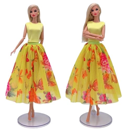 Codulu Puppenkleid für 29,2 cm große Amerika-Puppe, 30 cm, Vintage-Stil, Blumenkleid, Kostüme, Outfits für 1/6 BJD-Puppe, Kinderspielzeug, 1 Stück - #E Codulu Puppenkleid für 29,2 cm große Amerika-Puppe, 30 cm, Vintage-Stil, Blumenkleid, Kostüme, Outfits für 1/6 BJD-Puppe, Kinderspielzeug, 1 Stück - #E von Codulu