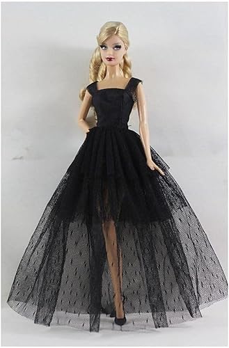 Codulu Puppenkleidung, Spitzenrock, Prinzessinnenkleid, Hochzeitsanzug, Outfits, Kostümzubehör für 27,9 cm 30 cm große Amerika-Puppen, Kinderspielzeug - A Codulu Puppenkleidung, Spitzenrock, Prinzessinnenkleid, Hochzeitsanzug, Outfits, Kostümzubehör für 27,9 cm 30 cm große Amerika-Puppen, Kinderspielzeug - A von Codulu