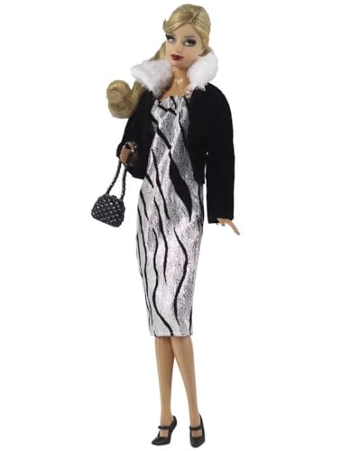 Codulu Puppenkleidung für 11,5 Zoll America Doll 30 cm Mädchenpuppe-Mäntel, Oberteile, Hosen, Röcke, lässige Outfits, Kostüm für 1/6 BJD Puppe, Kinderspielzeug, 1 Set,#A Codulu Puppenkleidung für 11,5 Zoll America Doll 30 cm Mädchenpuppe-Mäntel, Oberteile, Hosen, Röcke, lässige Outfits, Kostüm für 1/6 BJD Puppe, Kinderspielzeug, 1 Set,#A von Codulu