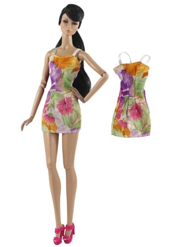 Codulu Puppenkleidung für 11,5 Zoll America Doll 30cm Mädchen Puppen-Kleid Röcke Jacke Oberteile Lässige Outfits Kostüm für 1/6 BJD Puppe Kinderspielzeug-1 Set-#G Codulu Puppenkleidung für 11,5 Zoll America Doll 30cm Mädchen Puppen-Kleid Röcke Jacke Oberteile Lässige Outfits Kostüm für 1/6 BJD Puppe Kinderspielzeug-1 Set-#G von Codulu