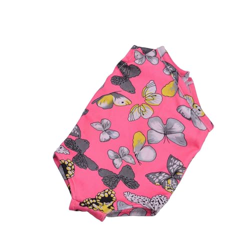 Codulu Puppenkleidung für 18-Zoll-American Doll-Badeanzug-Outfits mit Schmetterlings-Print-Zubehör für 43-46 cm große Mädchenpuppen-Babypuppen-1PCS-Rosa Codulu Puppenkleidung für 18-Zoll-American Doll-Badeanzug-Outfits mit Schmetterlings-Print-Zubehör für 43-46 cm große Mädchenpuppen-Babypuppen-1PCS-Rosa von Codulu