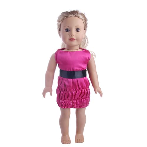 Codulu Puppenkleidung für 18-Zoll-American Doll-Damenkleid, Sommer-Outfits, Zubehör für 43–46 cm große Mädchenpuppen, Babypuppen, 1 Stück/Set Codulu Puppenkleidung für 18-Zoll-American Doll-Damenkleid, Sommer-Outfits, Zubehör für 43–46 cm große Mädchenpuppen, Babypuppen, 1 Stück/Set von Codulu