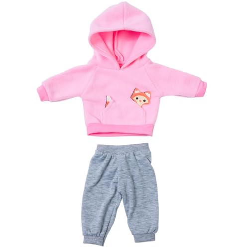 Codulu Puppenkleidung für 18 Zoll amerikanische Puppen-Hoodie-Hoodies Mäntel Tierhose Winterkleidung 43-46cm Puppen-Zubehör-Puppen-rosa Codulu Puppenkleidung für 18 Zoll amerikanische Puppen-Hoodie-Hoodies Mäntel Tierhose Winterkleidung 43-46cm Puppen-Zubehör-Puppen-rosa von Codulu