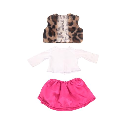 Codulu Puppenkleidung für 18 Zoll amerikanische Puppen-Leoparden-Druck Rock Winter-Freizeitkleidung 43-46 cm Puppen-Zubehör für Mädchen-Puppen-1 Stück Codulu Puppenkleidung für 18 Zoll amerikanische Puppen-Leoparden-Druck Rock Winter-Freizeitkleidung 43-46 cm Puppen-Zubehör für Mädchen-Puppen-1 Stück von Codulu
