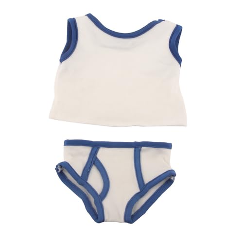Codulu Puppenkleidung für 18 Zoll amerikanische Puppen-Unterwäsche und Weste-Zubehör für 43-46 cm-Puppenzubehör-Set 2-teilig Codulu Puppenkleidung für 18 Zoll amerikanische Puppen-Unterwäsche und Weste-Zubehör für 43-46 cm-Puppenzubehör-Set 2-teilig von Codulu