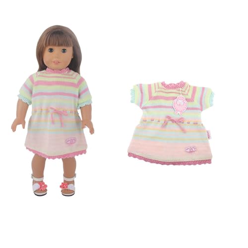 Codulu Puppenkleidung für 18 Zoll amerikanische Puppen-Woll-Puppen-Freizeitkleidung 43-46 cm Puppen-Zubehör-1 Stück Codulu Puppenkleidung für 18 Zoll amerikanische Puppen-Woll-Puppen-Freizeitkleidung 43-46 cm Puppen-Zubehör-1 Stück von Codulu