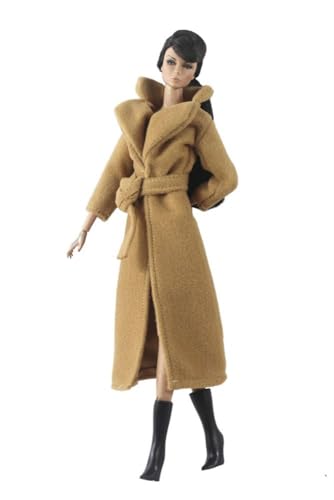 Codulu Puppenkleidung für 29,2 cm große Amerika-Puppe, 30 cm, Mädchen, Puppe, Winter, lässige Outfits, Mantel, Kleid, Hut, Kostüm, Zubehör für 1/6 BJD-Puppe, Kinderspielzeug, #A Codulu Puppenkleidung für 29,2 cm große Amerika-Puppe, 30 cm, Mädchen, Puppe, Winter, lässige Outfits, Mantel, Kleid, Hut, Kostüm, Zubehör für 1/6 BJD-Puppe, Kinderspielzeug, #A von Codulu