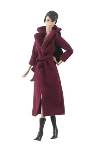 Codulu Puppenkleidung für 29,2 cm große Amerika-Puppe, 30 cm, Mädchen, Puppe, Winter, lässige Outfits, Mantel, Kleid, Hut, Kostüm, Zubehör für 1/6 BJD-Puppe, Kinderspielzeug, # I Codulu Puppenkleidung für 29,2 cm große Amerika-Puppe, 30 cm, Mädchen, Puppe, Winter, lässige Outfits, Mantel, Kleid, Hut, Kostüm, Zubehör für 1/6 BJD-Puppe, Kinderspielzeug, # I von Codulu