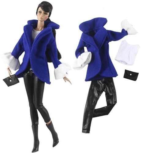 Codulu Puppenkleidung für 29,2 cm große Amerika-Puppe, 30 cm, Mädchen, Puppe, lässige Outfits, Mantel, Hose, Kleid, Hut, Kostüm, Zubehör für 1/6 BJD-Puppe, Kinderspielzeug, # I Codulu Puppenkleidung für 29,2 cm große Amerika-Puppe, 30 cm, Mädchen, Puppe, lässige Outfits, Mantel, Hose, Kleid, Hut, Kostüm, Zubehör für 1/6 BJD-Puppe, Kinderspielzeug, # I von Codulu