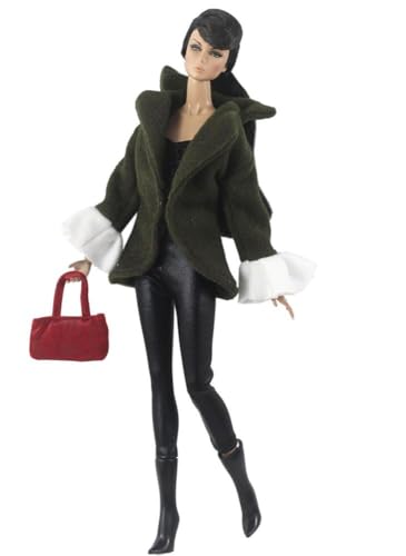 Codulu Puppenkleidung für 29,2 cm große Amerika-Puppe, 30 cm, Mädchen, Puppe, lässige Outfits, Mantel, Hose, Kleid, Hut, Kostüm, Zubehör für 1/6 BJD-Puppe, Kinderspielzeug, #K Codulu Puppenkleidung für 29,2 cm große Amerika-Puppe, 30 cm, Mädchen, Puppe, lässige Outfits, Mantel, Hose, Kleid, Hut, Kostüm, Zubehör für 1/6 BJD-Puppe, Kinderspielzeug, #K von Codulu