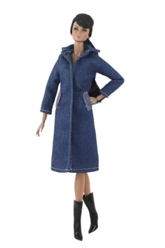 Codulu Puppenkleidung für 29,2 cm große Amerika-Puppe, 30 cm, Mädchen, Puppen-Lange, Mäntel, Winter, lässiges Outfit, Kostüm für 1/6 BJD-Puppe, Kinderspielzeug, 1 Stück/Set-#E Codulu Puppenkleidung für 29,2 cm große Amerika-Puppe, 30 cm, Mädchen, Puppen-Lange, Mäntel, Winter, lässiges Outfit, Kostüm für 1/6 BJD-Puppe, Kinderspielzeug, 1 Stück/Set-#E von Codulu