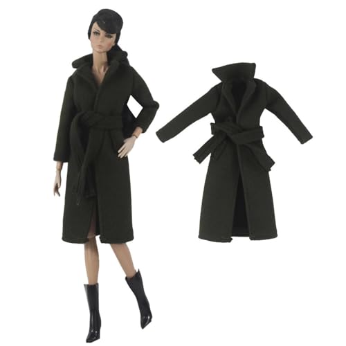 Codulu Puppenkleidung für 29,2 cm große Amerika-Puppe, 30 cm, Mädchen, Puppen-Lange, Mäntel, Winter, lässiges Outfit, Kostüm für 1/6 BJD-Puppe, Kinderspielzeug, 1 Stück/Set-#F Codulu Puppenkleidung für 29,2 cm große Amerika-Puppe, 30 cm, Mädchen, Puppen-Lange, Mäntel, Winter, lässiges Outfit, Kostüm für 1/6 BJD-Puppe, Kinderspielzeug, 1 Stück/Set-#F von Codulu