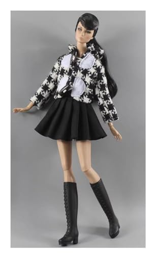 Codulu Puppenkleidung für 29,2 cm große Amerika-Puppe, 30 cm, Mädchen, Puppenmäntel, Kapuzenpullover, Faltenröcke, Winter, lässiges Outfit, Kostüm für 1/6 BJD-Puppe, Kinderspielzeug, 1 Set #H Codulu Puppenkleidung für 29,2 cm große Amerika-Puppe, 30 cm, Mädchen, Puppenmäntel, Kapuzenpullover, Faltenröcke, Winter, lässiges Outfit, Kostüm für 1/6 BJD-Puppe, Kinderspielzeug, 1 Set #H von Codulu