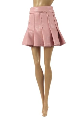 Codulu Puppenkleidung für 29,2 cm große Amerika-Puppe, 30 cm, Mädchen, Puppenrock, Lederkleid, Freizeit-Outfits, Zubehör für 1/6 BJD-Puppe, Kinderspielzeug, 1 Stück, #H von Codulu